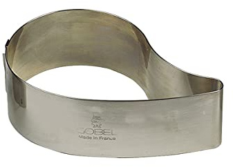 Gobel - Nonnette Larme – Emporte-pièces en Inox – 9 x 5 x 3 cm – Découpe Precise et Soignée – Ustensile Professionnel – Fabrication Française