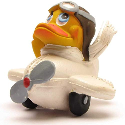Duckshop Flugzeug Duck I Quietscheente I L: 8,5 cm