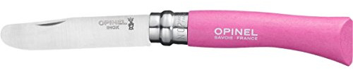Opinel N° 07 Barnkniv, Rosa, 17,5 cm