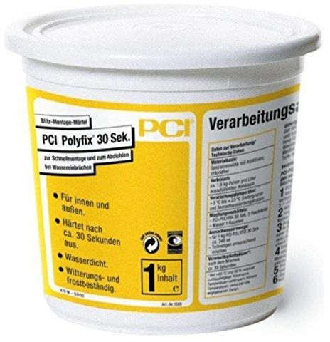 PCI POLYFIX, Blitz-Montage-Mörtel, 1 kg