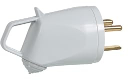 055632 - Fiche électrique Male Legrand 2p+t 20a 380v - Coudée à Terre Plate