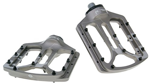 n8tive Flat Pedal NOAX AM kaltgeschmiedet - grau