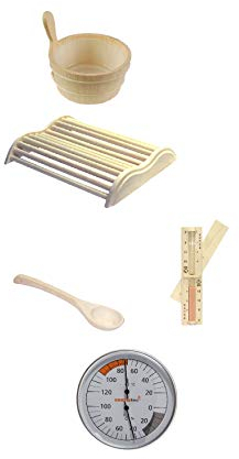Saunazubehörset 5 teilig