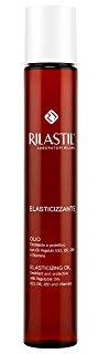 Rilastil Olio Elasticizzante, Trattamento Corpo Emolliente, Protettivo e Restitutivo, Per Pelle Anelastica e Cicatrici Cutanee, Confezione da 80 ml