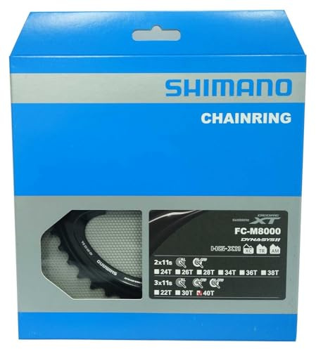 SHIMANO 40d M8000 XT Triple. 11