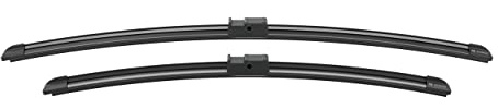 BOSCH Scheibenwischer Set Wischerblätter Set Länge 1: 600mm Länge 2: 475mm Flachbalkenwischblatt Kompatibel mit VW Golf 5 Schrägheck 1K1 Side Lock für Rechtslenker 3 397 118 937