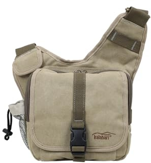 Kalahari K-51 Kikao Canvas Fototasche Khaki