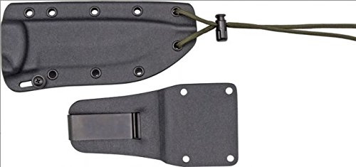 ESEE ES22SS Couteau à Lame Fixe, Unisexe - Adulte, Noir, Taille Unique