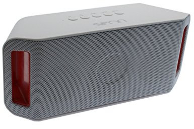 Sveon SON36_02 - Altavoz Bluetooth con USB/MicroSD MP3 Player y Radio, color blanco