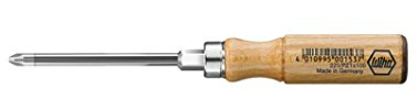 WIHA 00413 - Destornillador para madera 221 PZ2 x 100 mm Ref. 2212