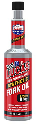 Lucas Oil 10771 Synthetic Fork Oil 5wt-473ml