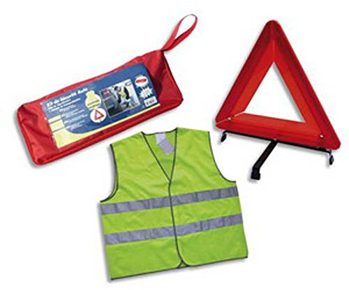Equipement véhicules - triangle, gilet, et housse de rangement