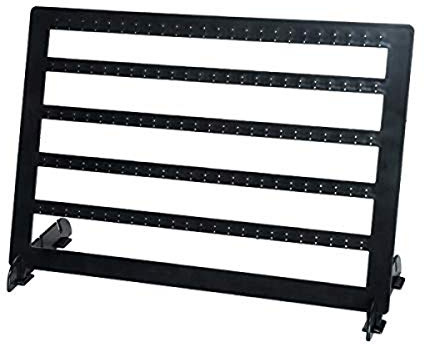 Darice 2025-444, Black, Earring Display: Plastic, 9.5 x 13.25 Inches