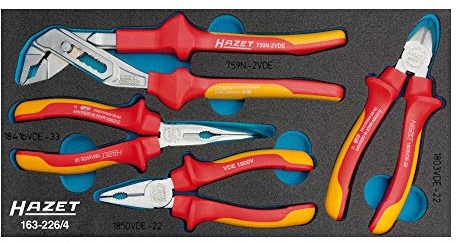 Hazet 163-226/4 VDE-Zangen-Sortiment
