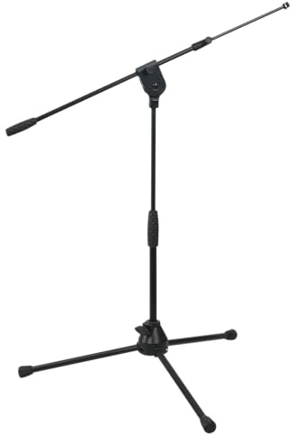 Pro Microphone stand with tele scopic boom, short