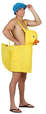 ATOSA disfraz patito amarillo adulto M