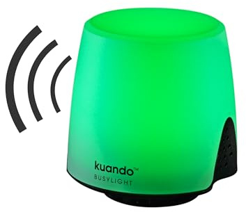 Kuando Busylight Omega USB Statuslicht für Büro, Teams, Zoom & Webex
