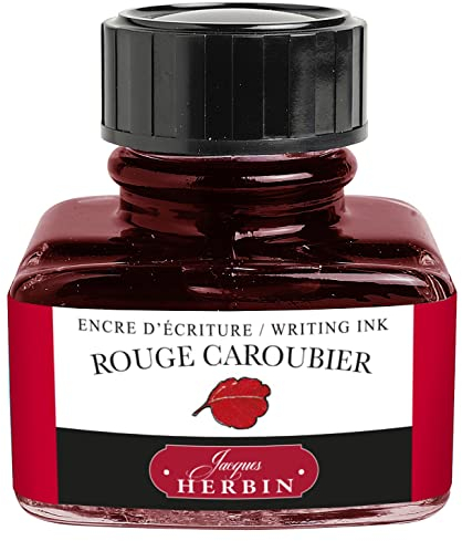 Jacques Herbin 13022T Tinte für Füller, 30 ml, johannisbeerrot