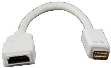 HQ CABLE-1102-0.2 Câble adaptateur mini DVI vers HDMI F pour MacBook 0,20 m