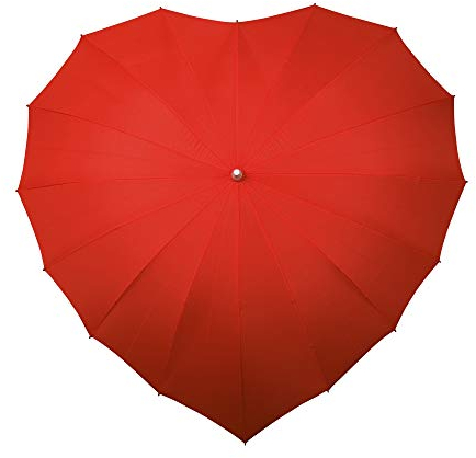 Impliva Parapluie canne, 110 cm, Rouge (Rot)