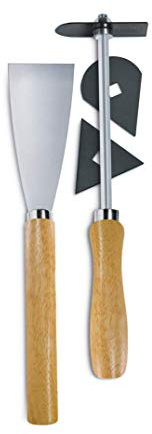 Steinel Set di Raschietti per La Rimozione di Vernice con Convogliatori ad Aria Calda, Incluse Lame Universali