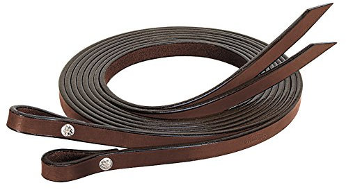 Weaver Leder 50–1641 Trensenzaum Leder Split Zügel, braun, 5/20,3 cm X 7 '