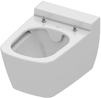 TECEone WC Keramik mit Duschfunktion (Tiefspül WC, Spülvolumen 6 und 4,5 Liter, Duschstab selbstreinigend) 9700200