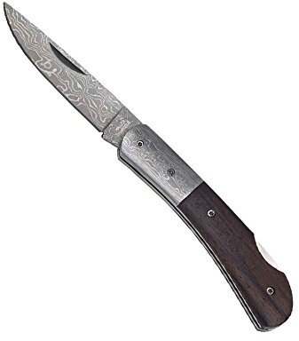Haller Damast-Taschenmesser Ebenholzgriff, 42968
