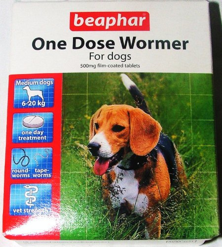 Beaphar One Dose Wormer for Medium Dogs
