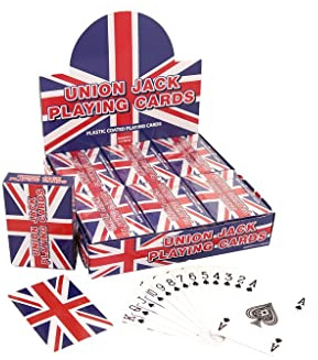 HENBRANDT Union Jack Playing Cards (Plastic Coated)
