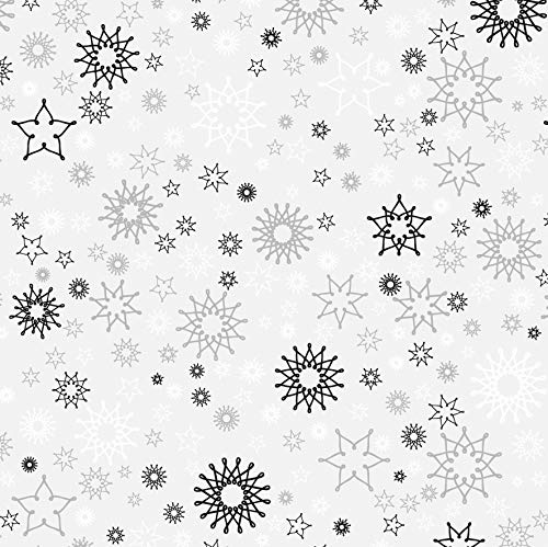 Heyda Heyda 204875533 Faltblätter (paisley) 15 x 15 cm Silber/Weiß