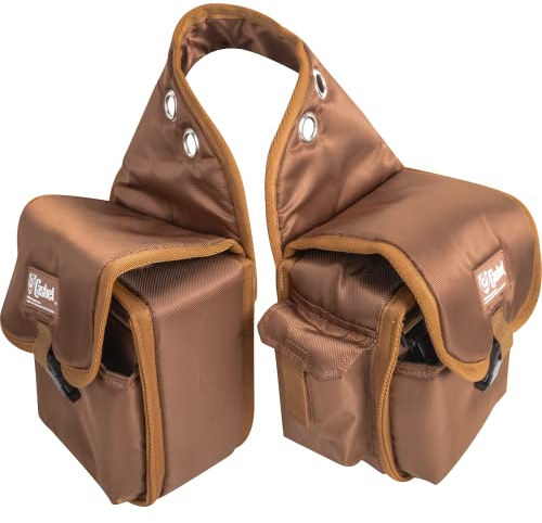 CASHEL Medium Rear Brown Saddle Bag (SB-RB-M-BRN)