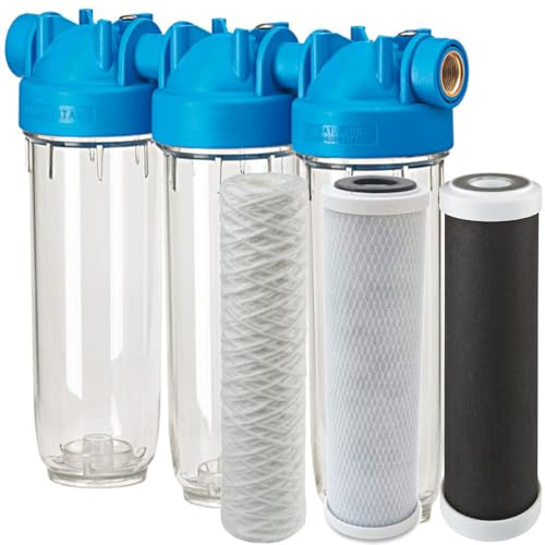 purway® DP3 PFAPCBPCA 0,3mcr 3/4 Wasserfilter Mikroorganismen Bakterien | Für eine zuverlässige Filtration von Mikroorganismen im Wasser