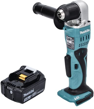 Makita DDA 351 F1 Akku Winkelbohrmaschine 18 V 13,5 Nm + 1x Akku 3,0 Ah - ohne Ladegerät