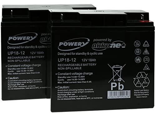 Powery Batería de Gel para SAI APC RBC7