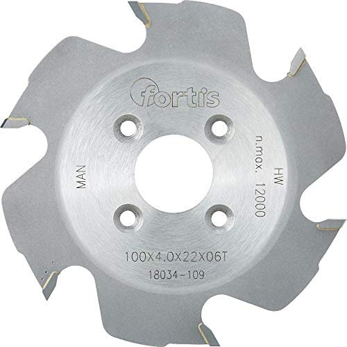 FORTIS HW Lamellen Nutfräser 100x4,0x22 Z6W