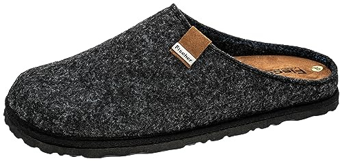 Fischer Herren Helge Hausschuh, Anthrazit, 42 EU