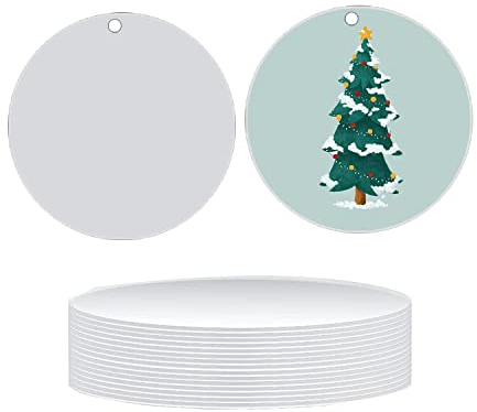 Acrylique Rond Transparent, 16 Pièce Disque Acrylique Patisseri, 10cm Plaque Acrylique Transparente, Feuilles Acryliques Transparentes, Panneaux Ronds en Acrylique pour DIY Signes Artisanat