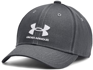 Under Armour Jungen Branded Lockup ADJ Verschluss, grau, Einheitsgröße