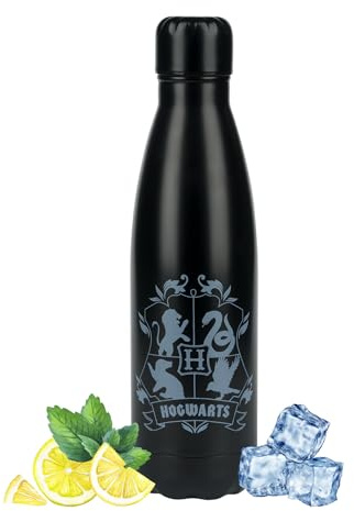 Wizarding World Harry Potter Thermosflasche Trinkflasche Edelstahl Wasserflasche BPA-Frei Für Kalte Und Heiße Getränke Doppelwandinge Für Kinder Und Erwachsene 500 ml