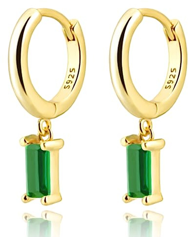 Ohrringe Hängend Gold Creolen Vergoldete Anhänger Ohrringe für die Hochzeitsfeier der Frauen Damen Ohrringe Set Hypoallergen Ohrringe Schmuck