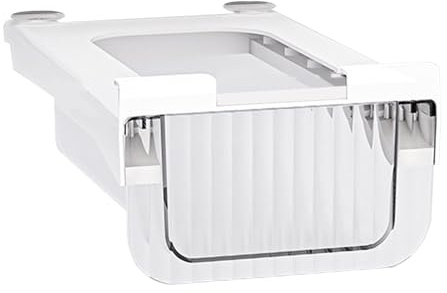 Fridge Drawer Organiser - Fridge Organiser Container, Fridge Under Shelf Drawer | Fridge Storage Containers, Stackable Fridge Organiser and Storage for Kitchen