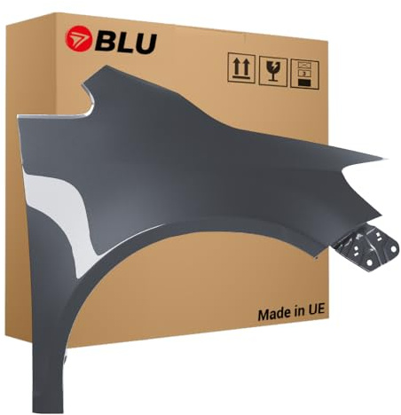 BLU Kotflügel Passend für Volkswagen Golf VI+ / Golf 6 PLUS LA7T Rechts Silber | 2009-2013 | Vorderseite Vorne | Lackiert | Einbaufertig