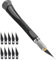 Dryxog 11 Piezas Cutter Manualidades, Bisturi, Juego de Bisturí, Bisturi Manualidades con 10 Hojas de Repuesto Cuchillo de Corte de ArtesaníA para Los Artesanos y Tallar (Gris)