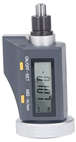 Micrometro digitale, strumento di misurazione preciso in acciaio in lega, display LCD, intervallo di misurazione 0 a 15 mm, per il lavoro meccanico e le tecniche di ingegneria