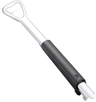 KIXZSAZ Abrelatas de acero inoxidable fuerte, fácil y sin esfuerzo, para diario, abrelatas multifuncional grueso, abridor de botellas, tornillo tapa