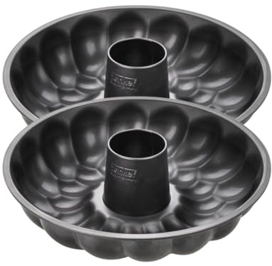 Zenker Lot de 2 Moules à pain antiadhésif | Cuisson sans accroche, Lot de 2 moules, Format 32 x 9 cm, Acier robuste, 230°C au four