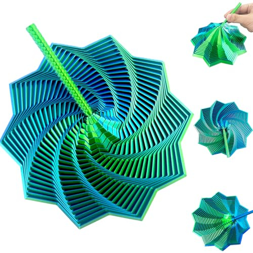 Tangdudu 14,5 cm Fractal Fidget Hexagon 3D, stressavlastande fidgetleksaker, stressavlastande leksak för vuxna och barn, sensoriska spel autism, färgglad sexkantig geometrisk sensorisk leksak
