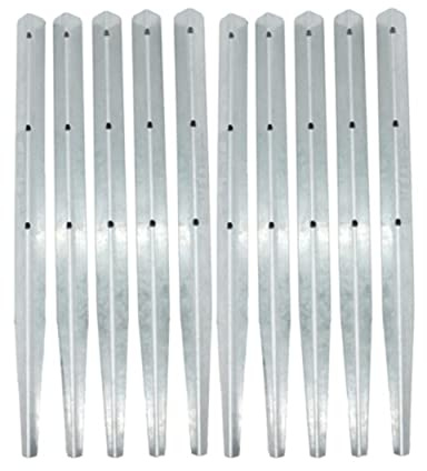 EAI Sleeper Pin Brackets | 450mm | Heavy Duty | Galvanised Steel | Pack of 10