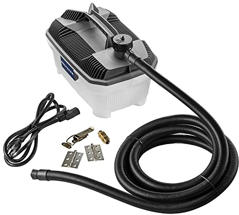 Steam Bending Wood Kit w/Steam Box Plan, Hinges, Latch & 1.3-Gallon Generator - Efficient & Safe Steam Generator for Bending Wood - Compact Professional Steamer for Curved Woodworking Projects